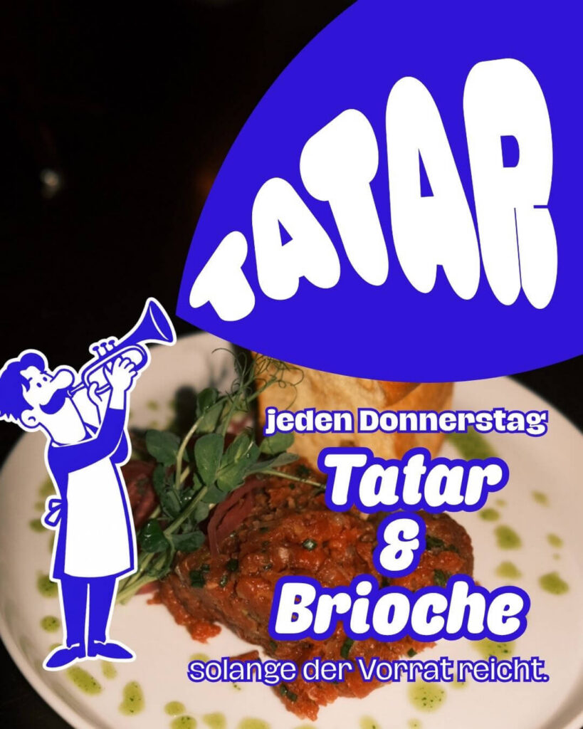 Tartar & Brioche: Jeden Donnerstag, solange der Vorrat reicht
